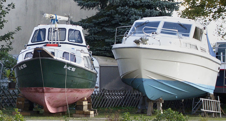 Boote Winterlager