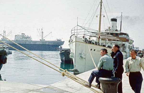 1959. Im Hafen von Rijeka – Jugoslawien – Kroatien