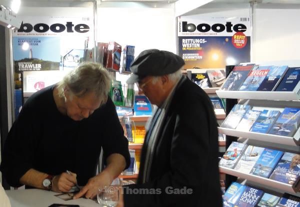 Gunter Gabriel  beim Boote Magazin