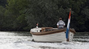 Das Boot wird stehend gefahren