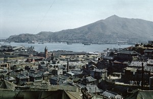 1958. Korea. Busan. Man vergleiche das Bild mit einer aktuellen Aufnahme!
