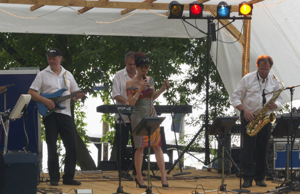 Livemusic auf der Bühne