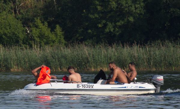 6. 8. 2015. Berlin. Reinickendorf. Tegel. Tegeler See